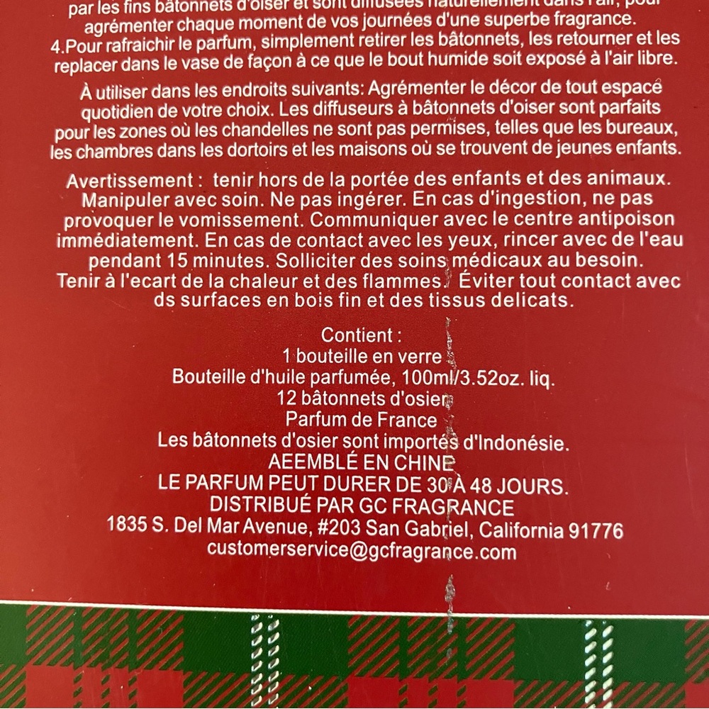 GC Fragrance Reed Diffuser - Picture 8 of 8